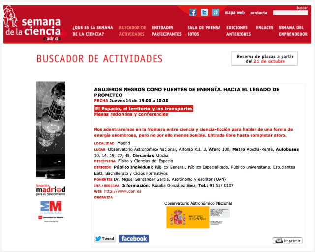 Semana de la ciencia